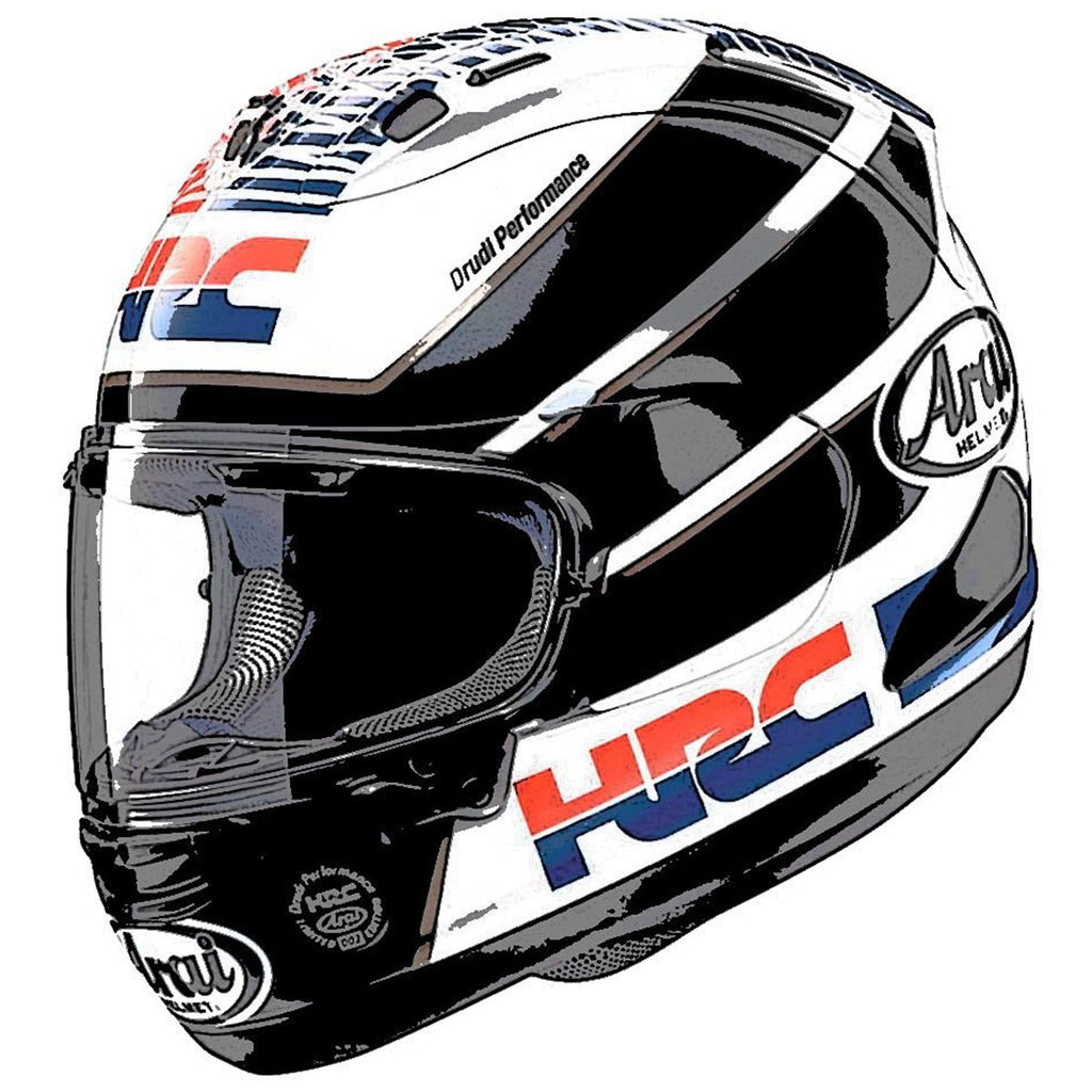 Arai Motorcycle Helmet - Honda Racing Corporation X HRC Helmet Style Haustrom.com | Shop Action Sports Arai Motorcycle Helmet - Honda Racing Corporation X HRC Helmet Style Haustrom.com | Shop Action Sports