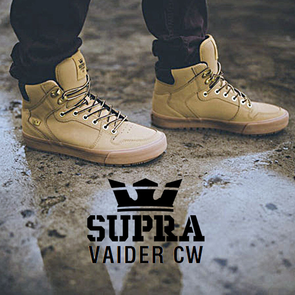 Supra Footwear 2017 Vaider CW Cold Weather Skateboarding Skate Shoes Haustrom Shop Action Sports