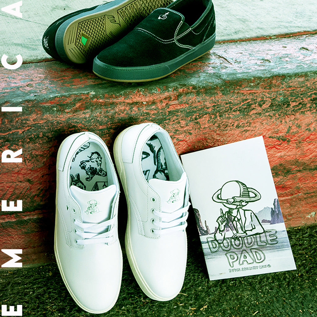Emerica Skate x Kevin Spanky Long Doodle Pad Skate Footwear