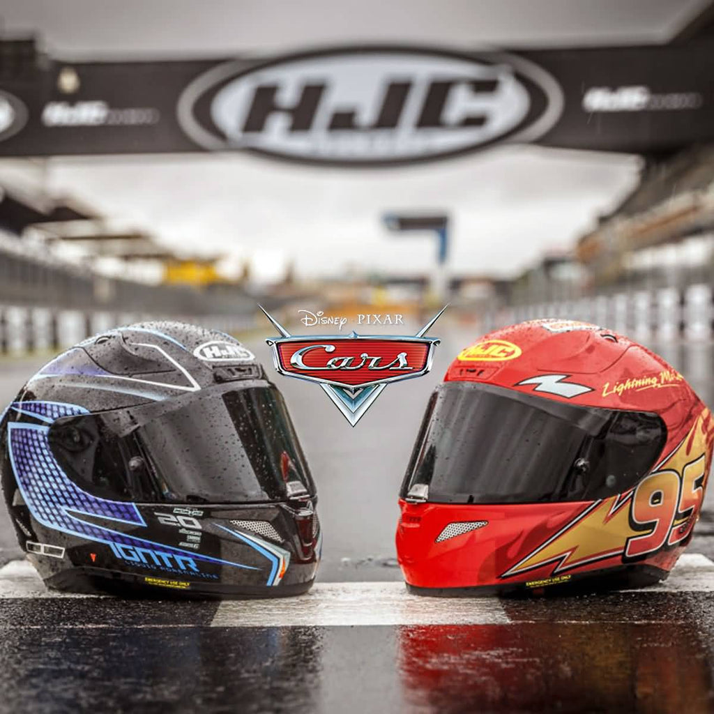 セキュリティ・セーフティ HJC RPHA 11 Lightning McQueen HJC RPHA-11 Pro PIXAR CARS Lightning McQueen Helmet Review