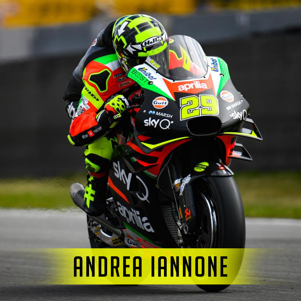 MotoGP Road Racer Andrea Iannone, Aprilia Racing Team Motorcycle Rider   Haustrom.com | Shop Action Sports