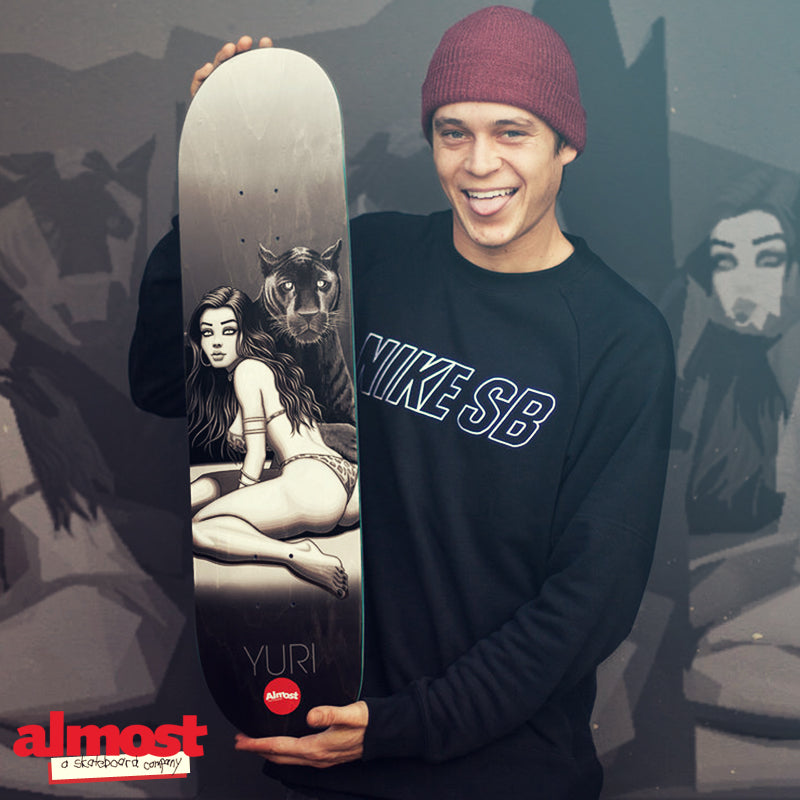 Almost 2017 Accessories Yuri Facchini Skateboarding Deck Collection