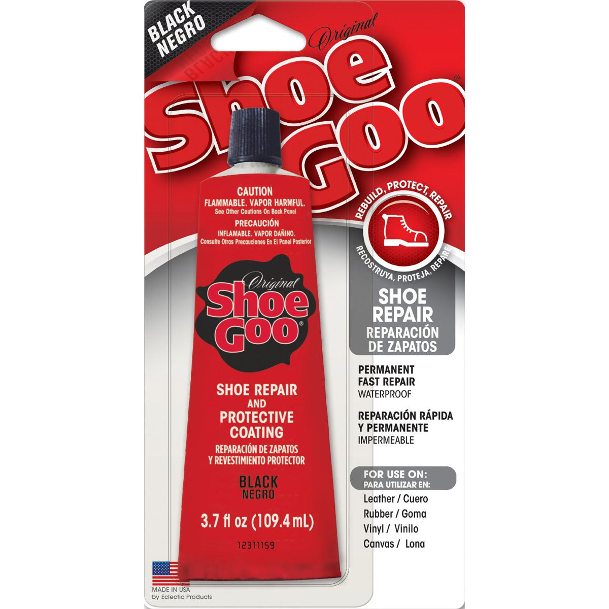 Amazing Goop 3.7 Oz Shoe Goo Glue Adh-110212 Amazing Goop 3.7 Oz Shoe Goo Glue Adh-110212