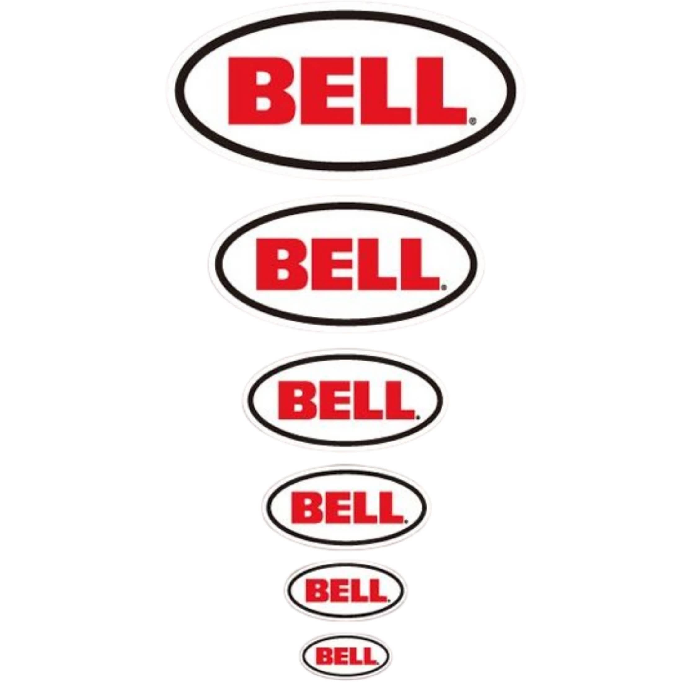 Bell Oval Decal 160MM/25PK Graphic Kit Accessories-112254 Bell Oval Decal 160MM/25PK Graphic Kit Accessories-112254
