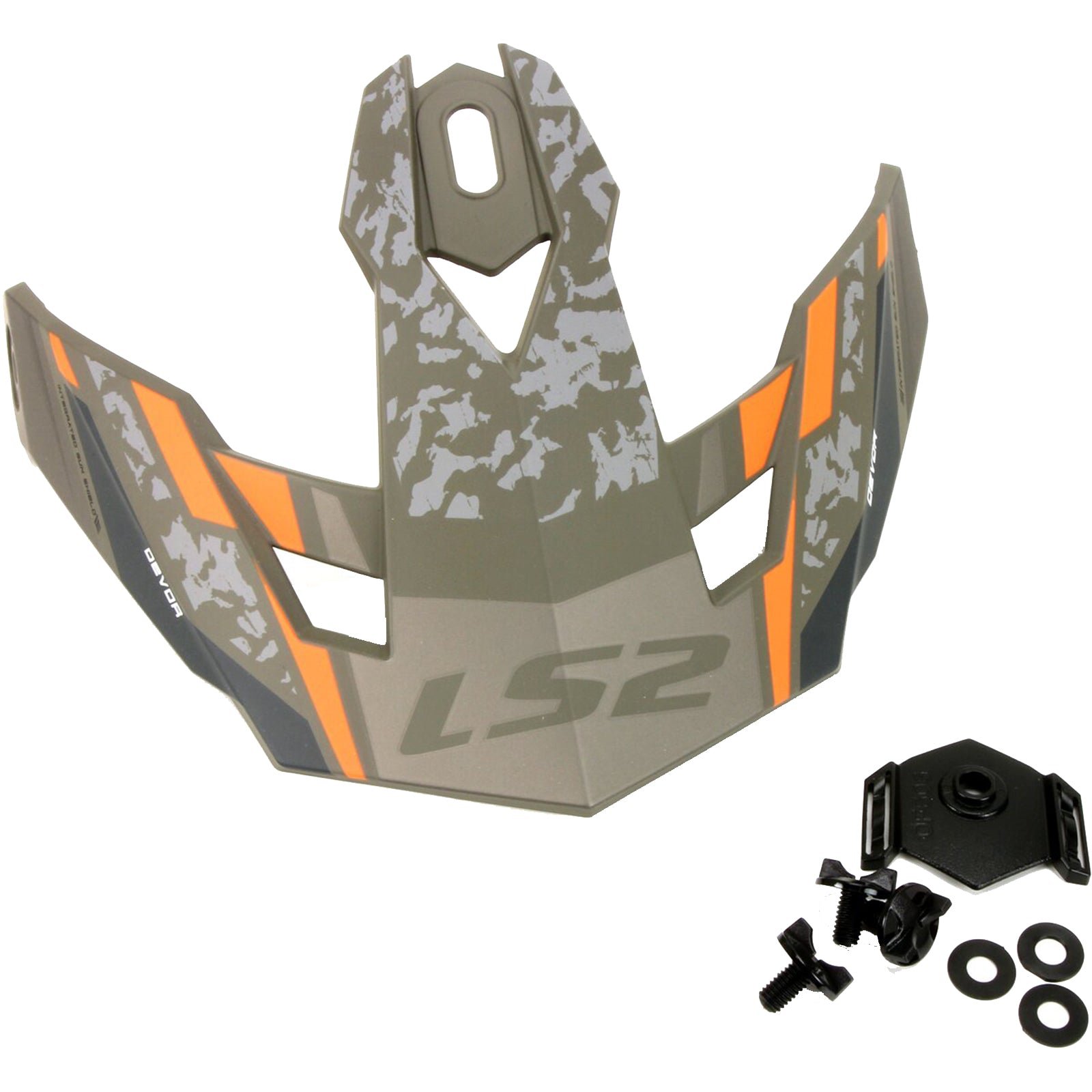 LS2 Drifter Peak Devor Helmet Accessories-04-410 LS2 Drifter Peak Devor Helmet Accessories-04-410