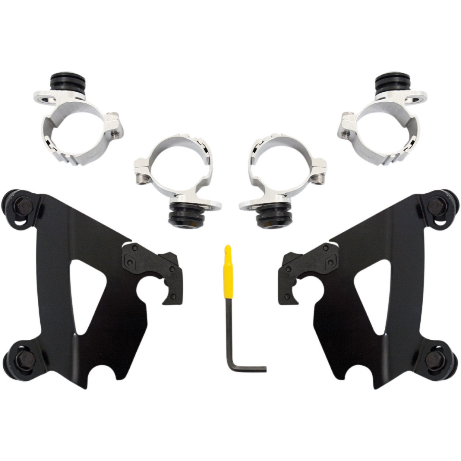 Memphis Shades Cafe Fairing Trigger-Lock Mounting Kit Motorcycle Accessories-2320 Memphis Shades Cafe Fairing Trigger-Lock Mounting Kit Motorcycle Accessories-2320