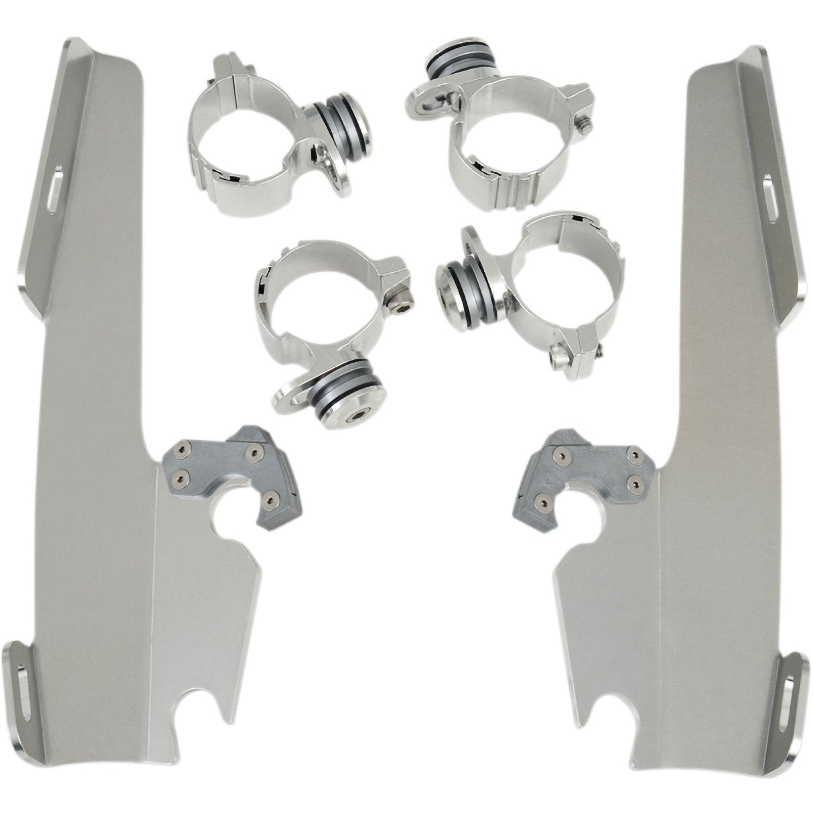 Memphis Shades Fats/Slim Windshield Trigger-Lock Complete Narrow Mount Kit Motorcycle Accessories-2320 Memphis Shades Fats/Slim Windshield Trigger-Lock Complete Narrow Mount Kit Motorcycle Accessories-2320