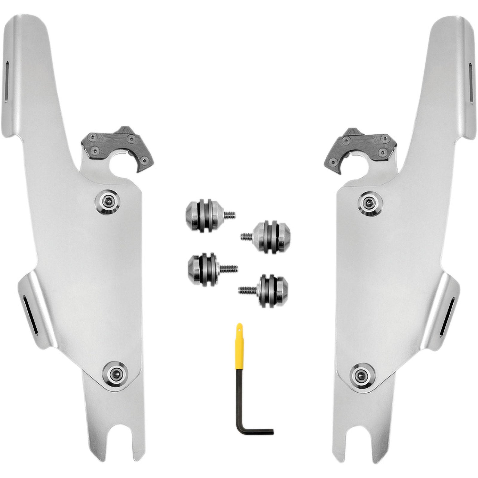 Memphis Shades FLFB Fats/Slim Windshield Trigger-Lock Complete Mount Kit Motorcycle Accessories-2320 Memphis Shades FLFB Fats/Slim Windshield Trigger-Lock Complete Mount Kit Motorcycle Accessories-2320
