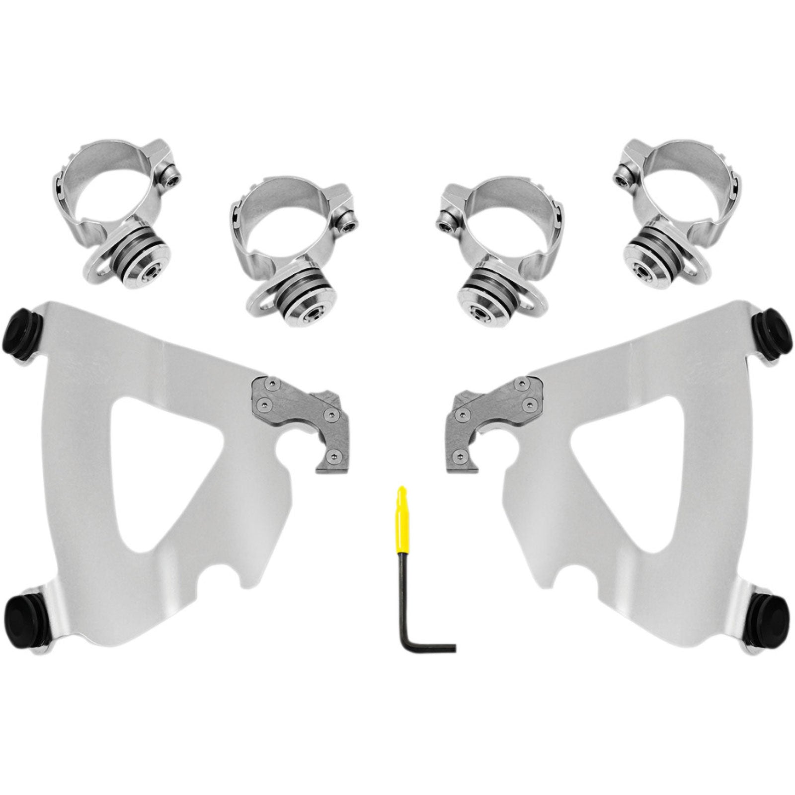 Memphis Shades FXD Road Warrior Trigger-Lock Mount Kit Motorcycle Accessories-2320 Memphis Shades FXD Road Warrior Trigger-Lock Mount Kit Motorcycle Accessories-2320