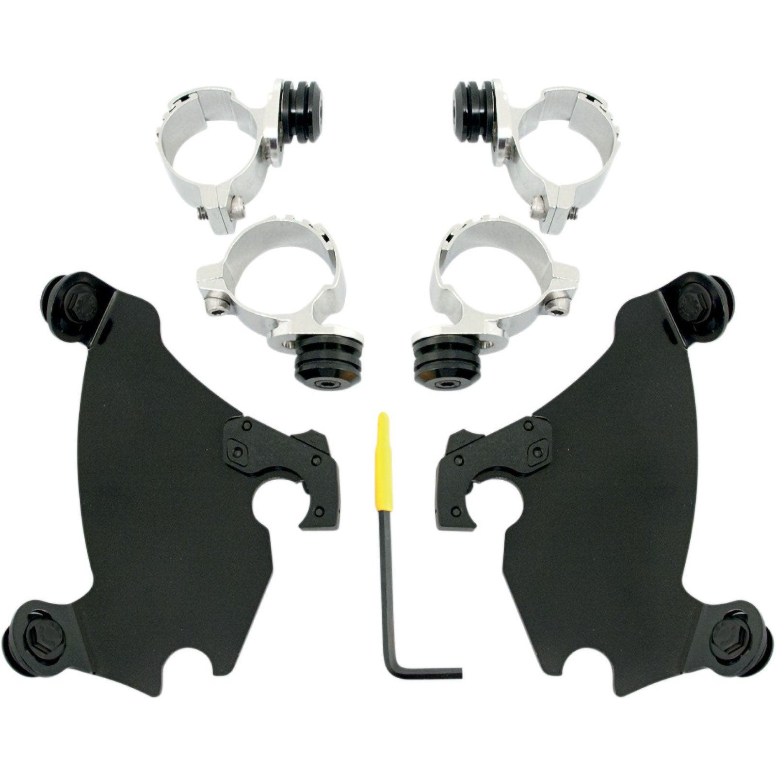 Memphis Shades Gauntlet Fairing Trigger-Lock Hardware Kit Motorcycle Accessories-2320 Memphis Shades Gauntlet Fairing Trigger-Lock Hardware Kit Motorcycle Accessories-2320