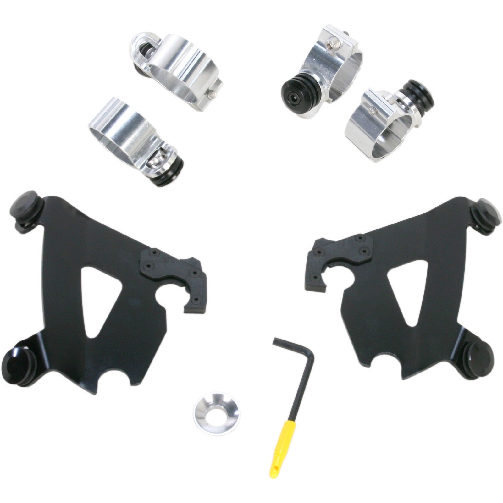Memphis Shades XL Cafe Fairing Trigger-Lock Mounting Kit Motorcycle Accessories-2320 Memphis Shades XL Cafe Fairing Trigger-Lock Mounting Kit Motorcycle Accessories-2320