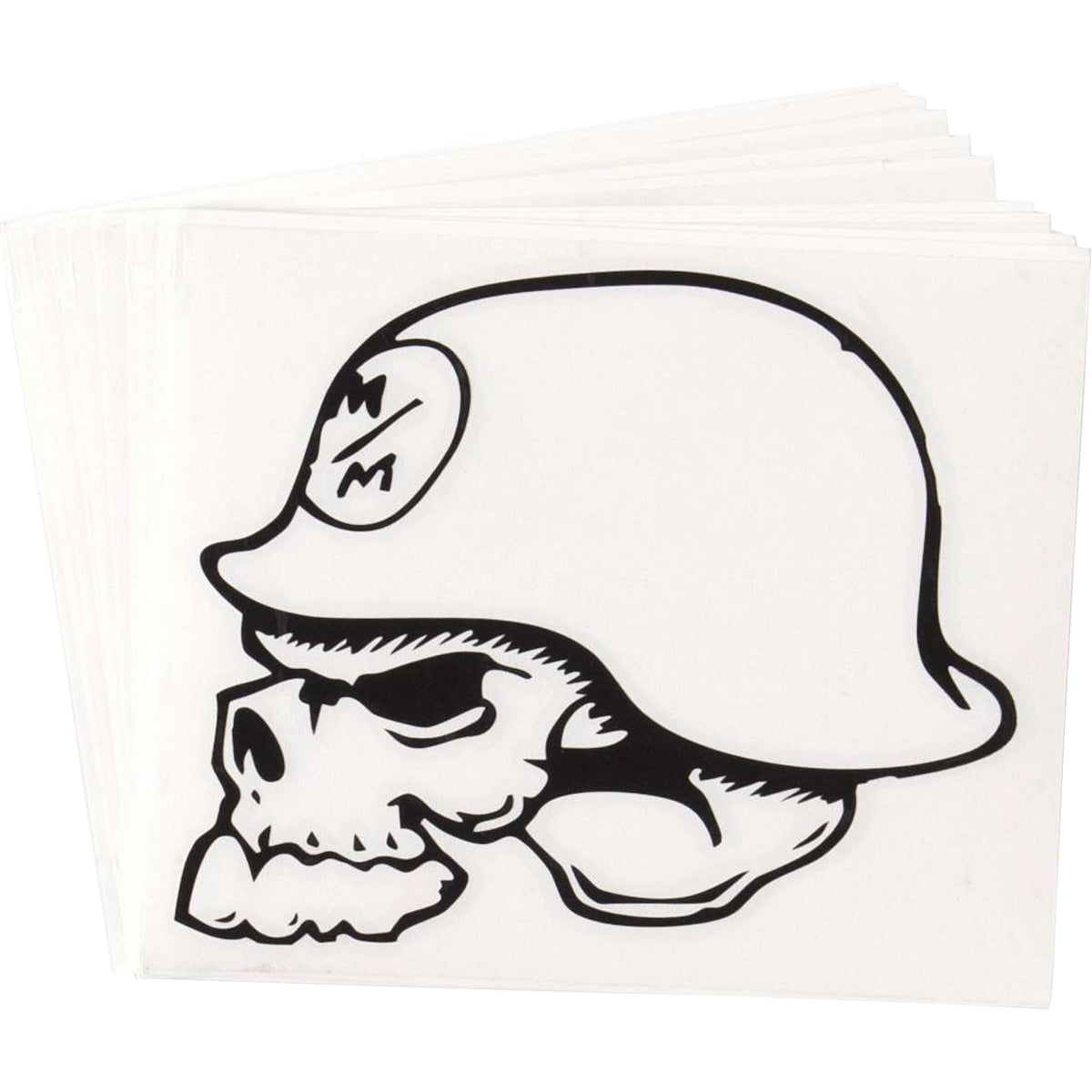 Metal Mulisha 6" Die Cut Graphic Kit Off-Road Motorcycle Accessories-M42589428 Metal Mulisha 6" Die Cut Graphic Kit Off-Road Motorcycle Accessories-M42589428