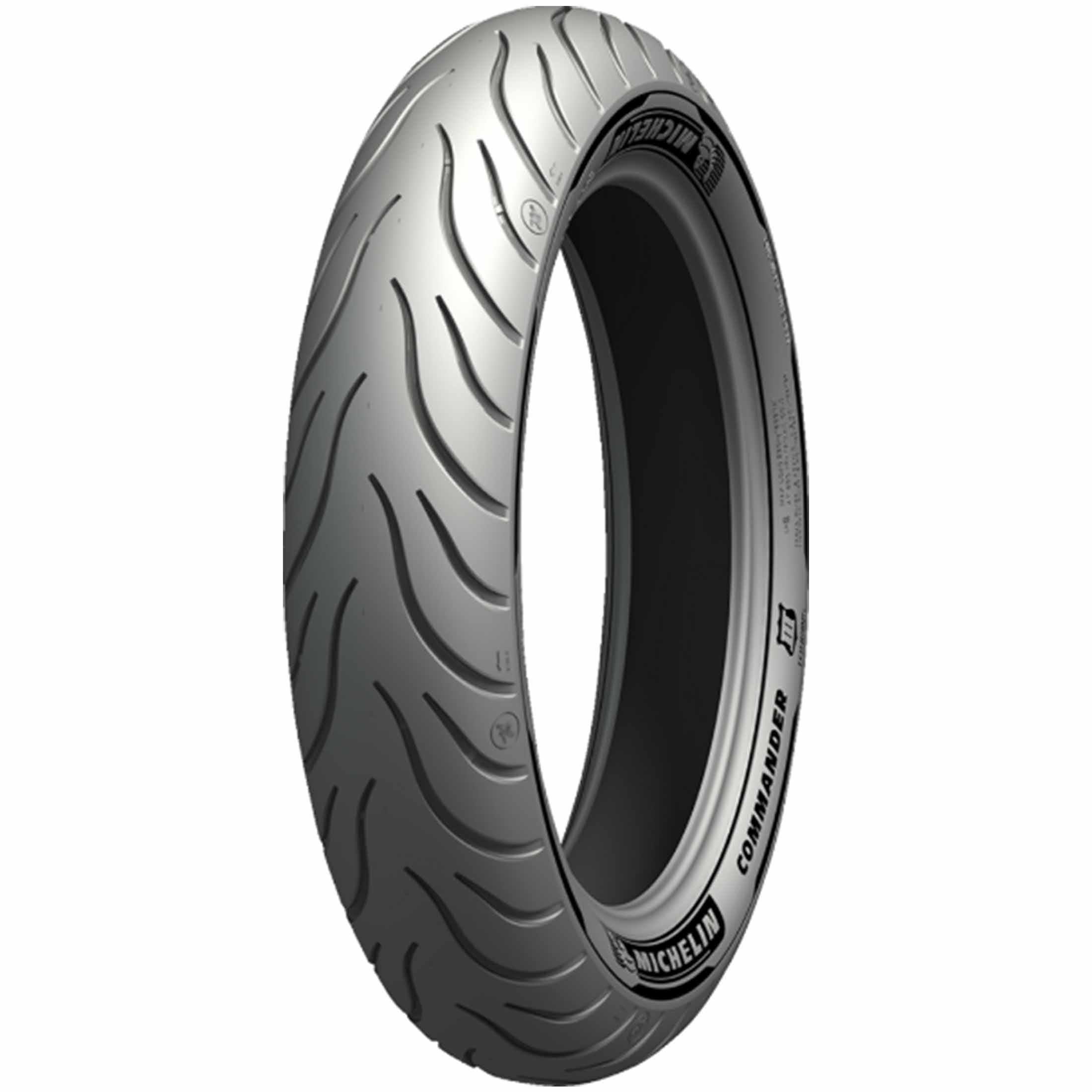 Michelin Commander III Touring 17" Front Cruiser Tires-0305 Michelin Commander III Touring 17" Front Cruiser Tires-0305