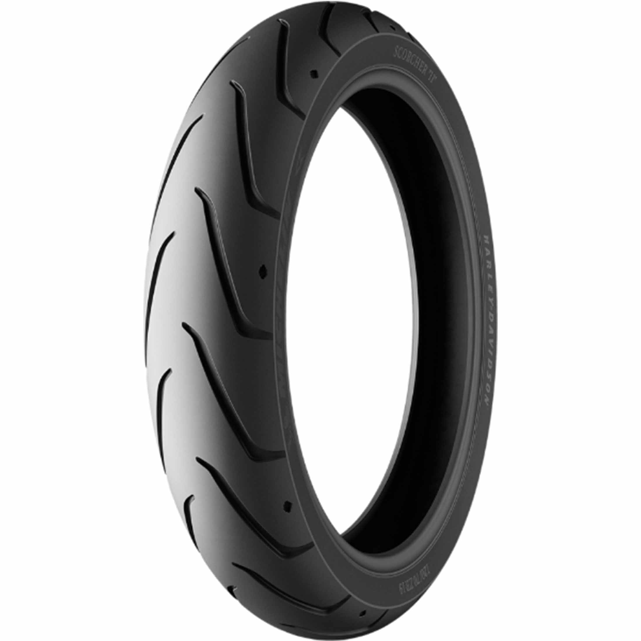 Michelin Scorcher 11 F-Spec 18" Front Cruiser Tires-0303 Michelin Scorcher 11 F-Spec 18" Front Cruiser Tires-0303