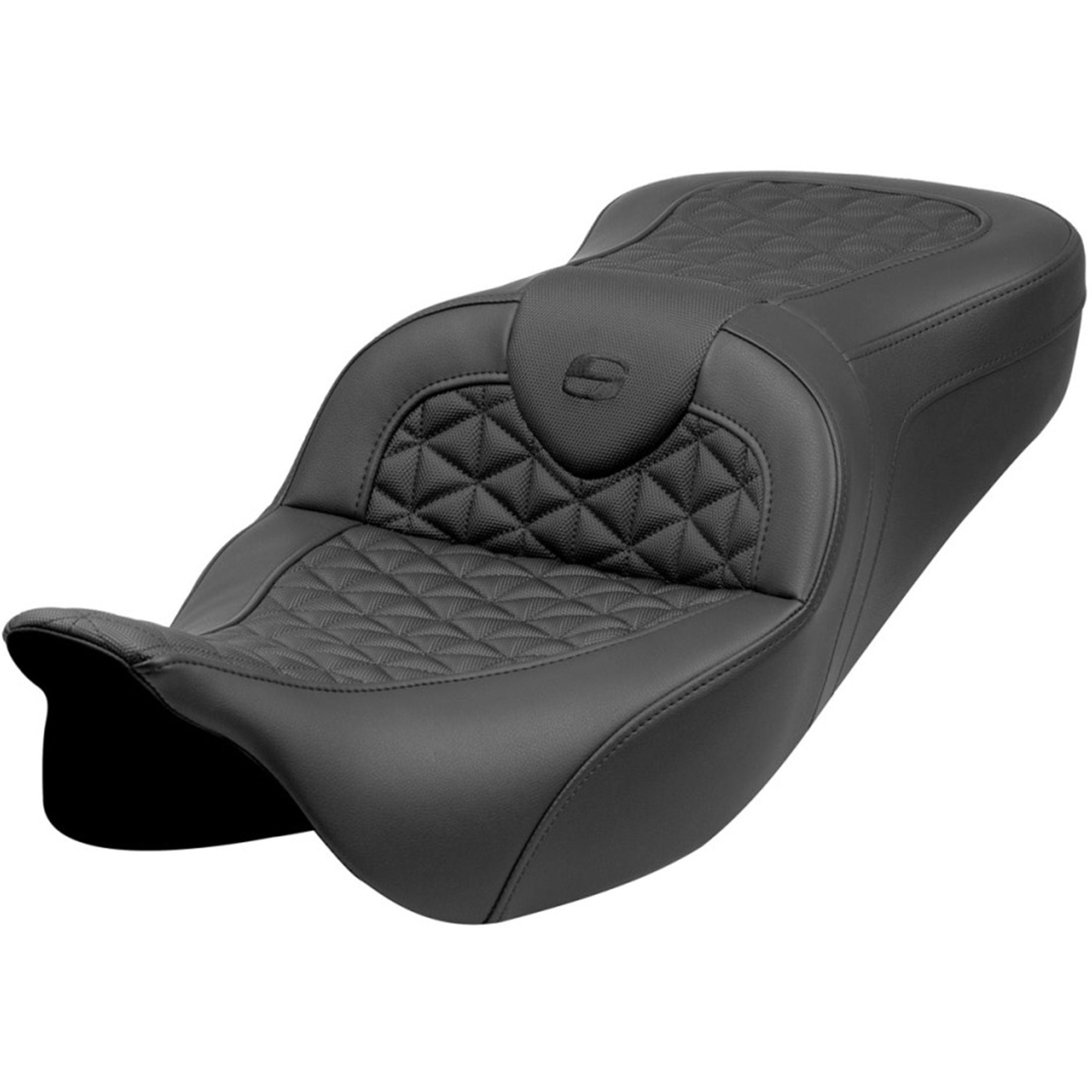 Saddlemen 2008-2024 FLHR, FLHT, FLHX & FLTR Standard Reach Roadsofa Tri-Gripper Seat Motorcycle Accessories-0801 Saddlemen 2008-2024 FLHR, FLHT, FLHX & FLTR Standard Reach Roadsofa Tri-Gripper Seat Motorcycle Accessories-0801