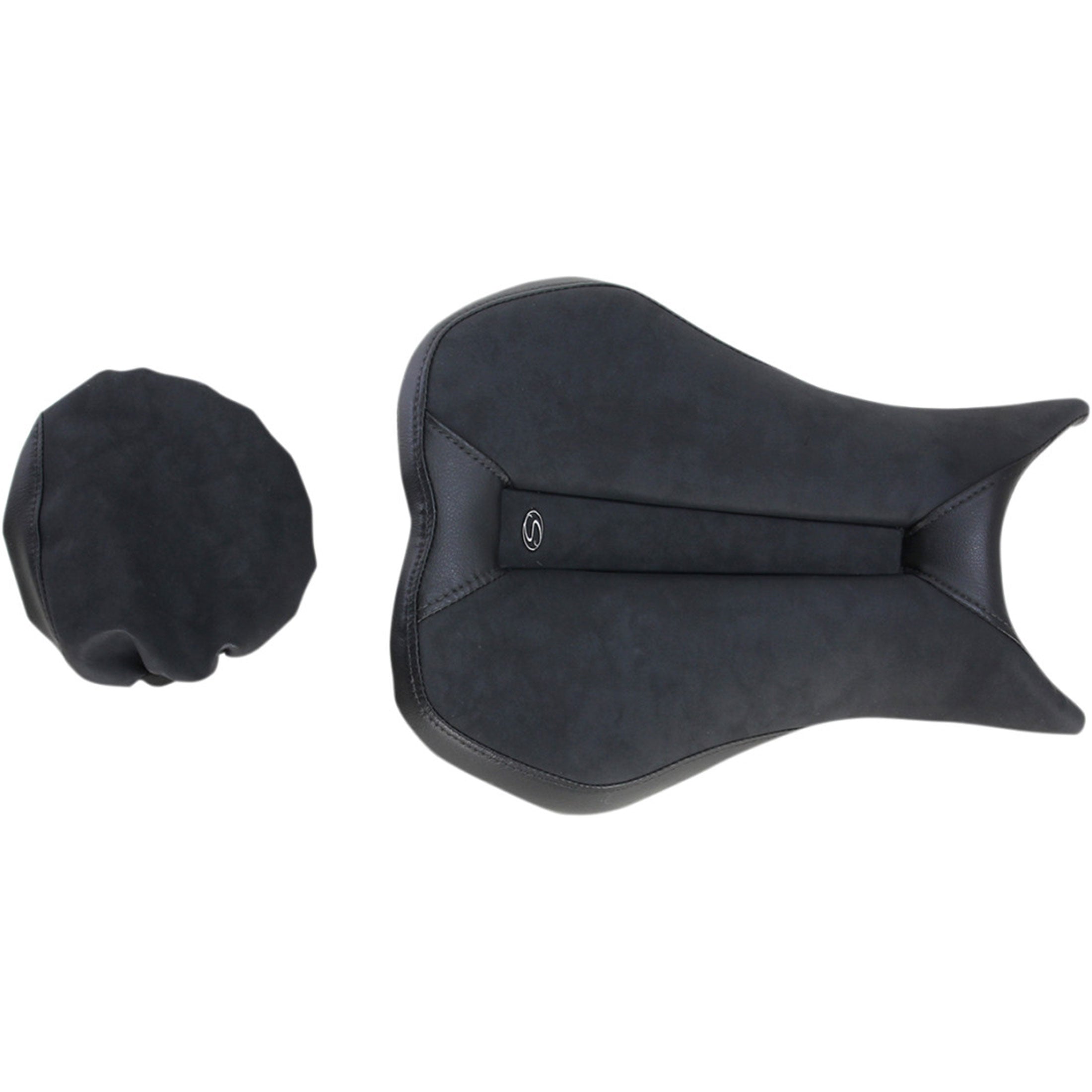 Saddlemen 2013-2017 675R Sport Solo Seat with Matching Pillion Cover Motorcycle Accessories-0810 Saddlemen 2013-2017 675R Sport Solo Seat with Matching Pillion Cover Motorcycle Accessories-0810