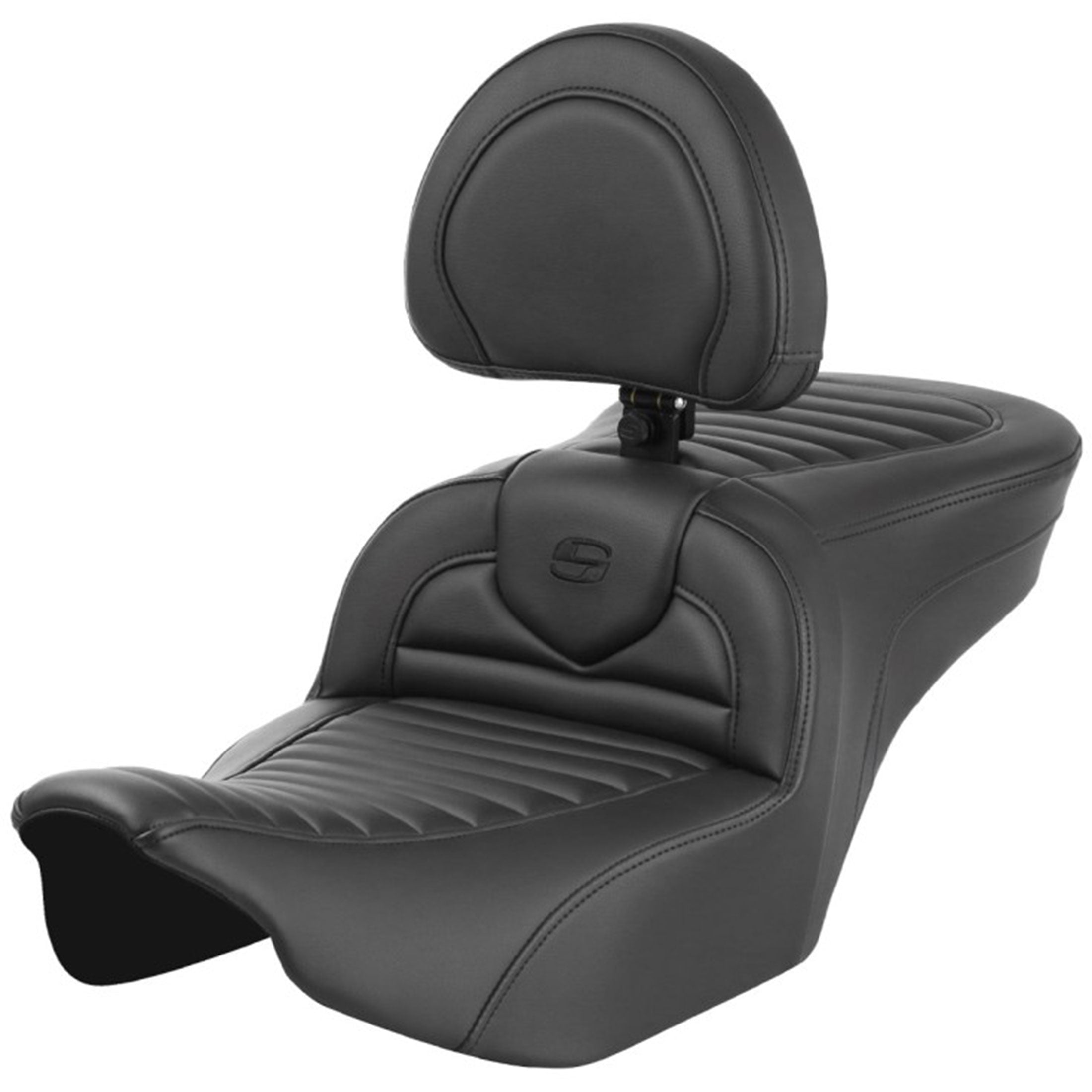Saddlemen 2024-25 Road Glide / Street Glide, 2023-25 CVO Road Glide / Street Glide RoadSofa TR Seat with Driver's Backrest Motorcycle Accessories-0801 Saddlemen 2024-25 Road Glide / Street Glide, 2023-25 CVO Road Glide / Street Glide RoadSofa TR Seat with Driver's Backrest Motorcycle Accessories-0801