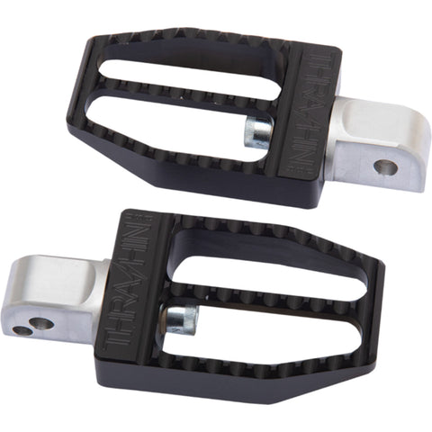 Thrashin Supply 2018 to Current Softail Rear Militant Harley-Davidson Cruiser Footpegs Thrashin Supply 2018 to Current Softail Rear Militant Harley-Davidson Cruiser Footpegs