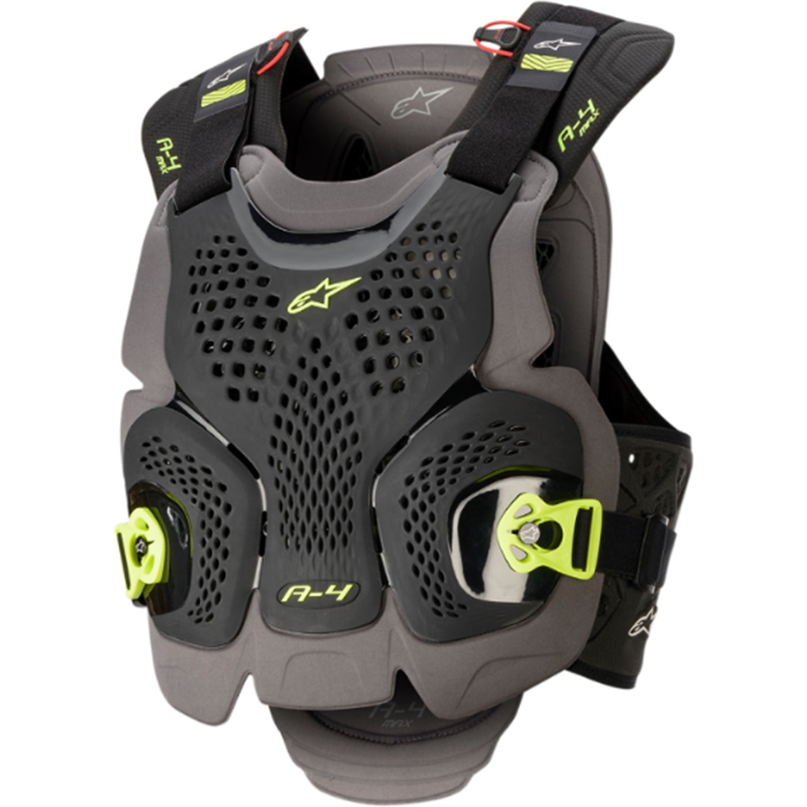 Alpinestars A-4 Max Chest Guard Adult Off-Road Body Armor-2701 Alpinestars A-4 Max Chest Guard Adult Off-Road Body Armor-2701