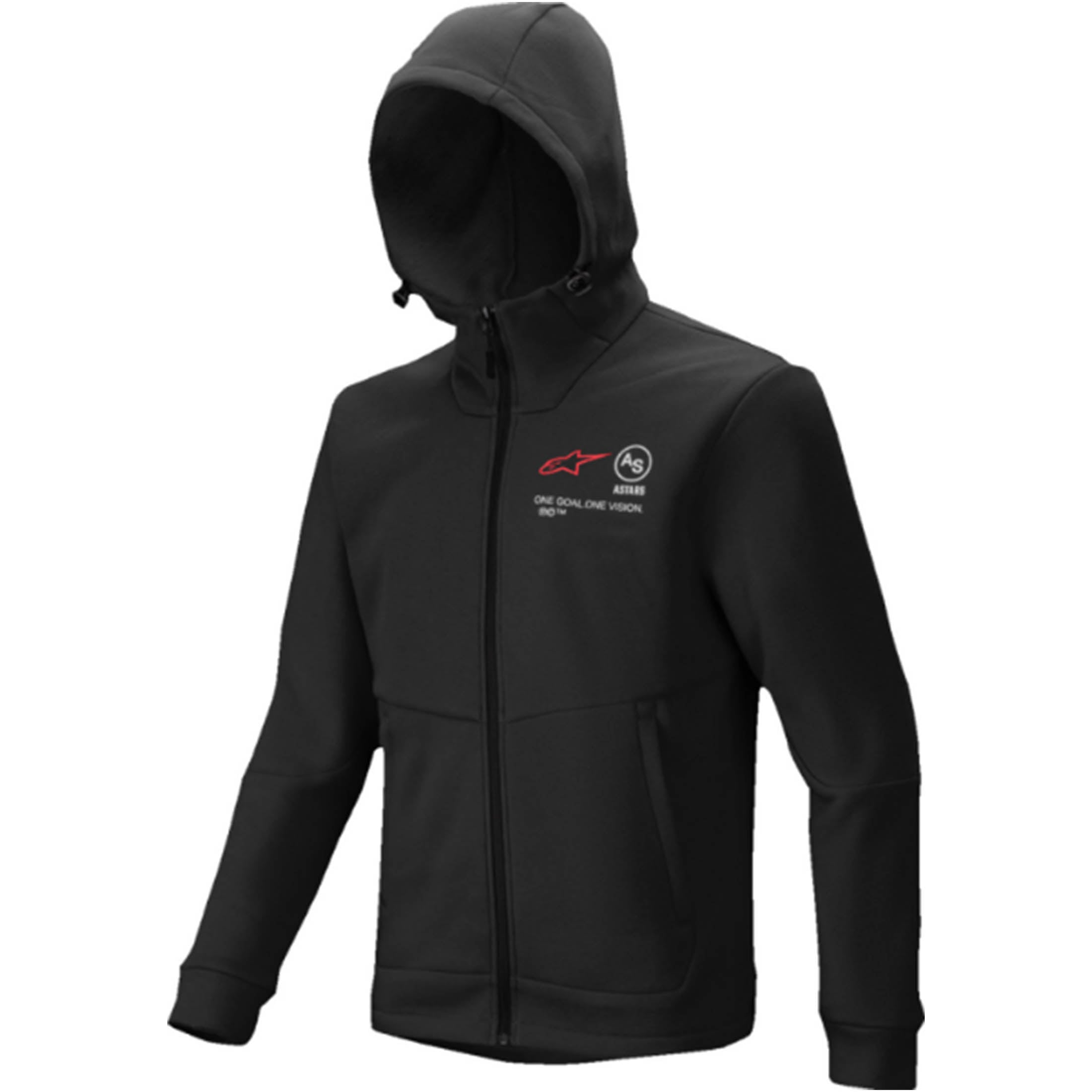 Alpinestars Racer MX Fleece Men's Hoody Zip Sweatshirts-2920 Alpinestars Racer MX Fleece Men's Hoody Zip Sweatshirts-2920