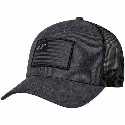 Alpinestars Flag Men's Snapback Adjustable Hats Alpinestars Flag Men's Snapback Adjustable Hats