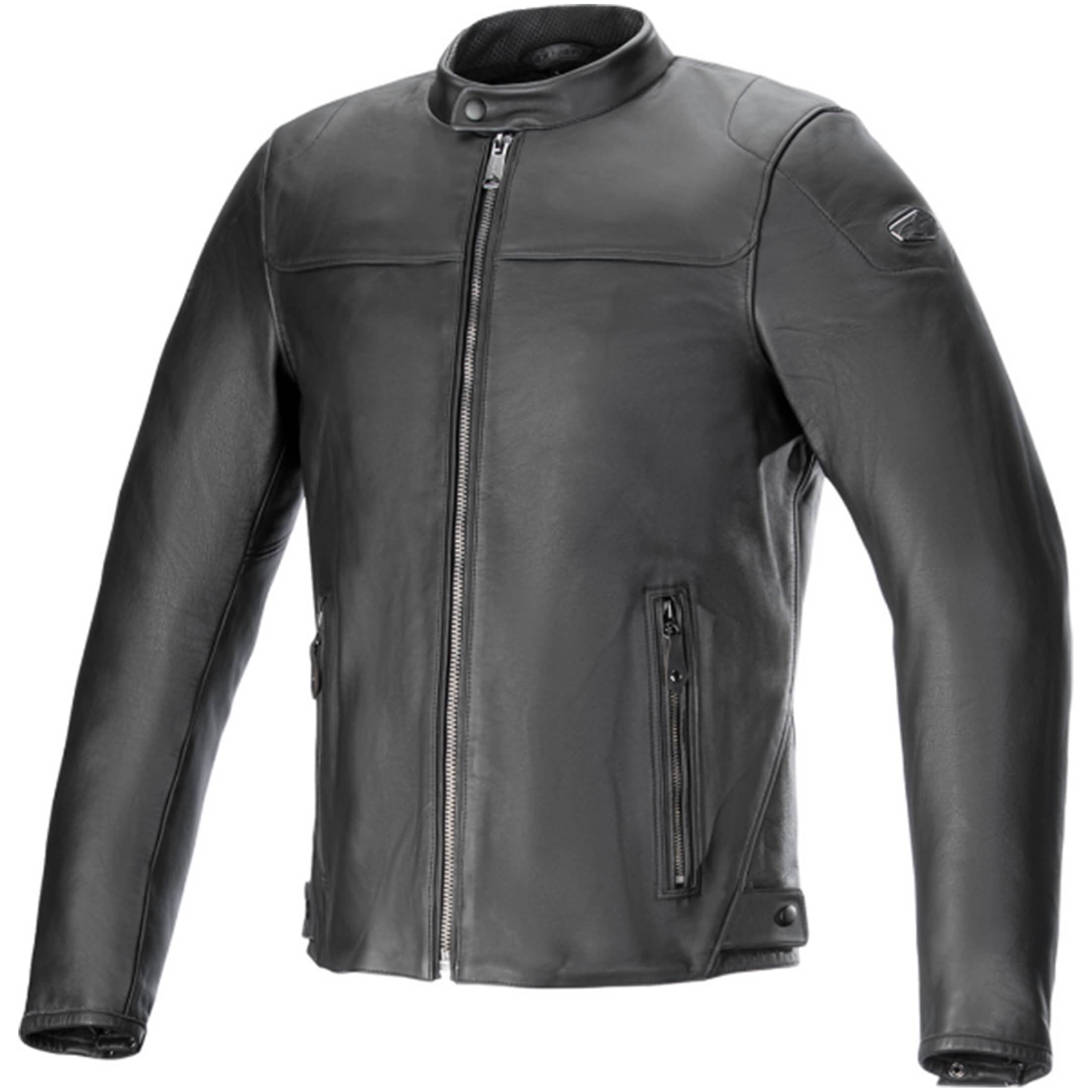 Alpinestars Blacktrack Leather Men's Street Jackets-2810 Alpinestars Blacktrack Leather Men's Street Jackets-2810