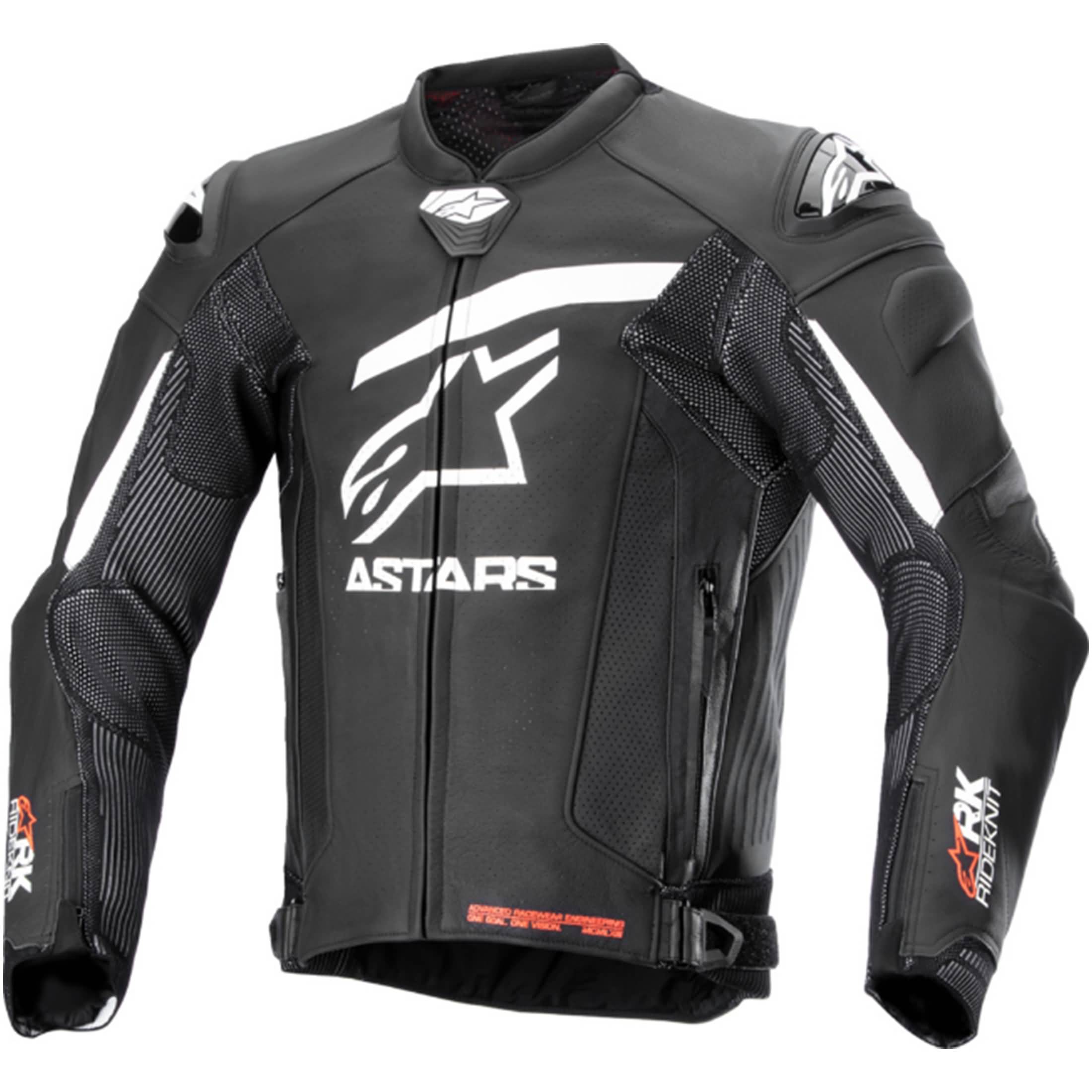Alpinestars GP Plus R V4 Rideknit Leather Men's Street Jackets-2810 Alpinestars GP Plus R V4 Rideknit Leather Men's Street Jackets-2810