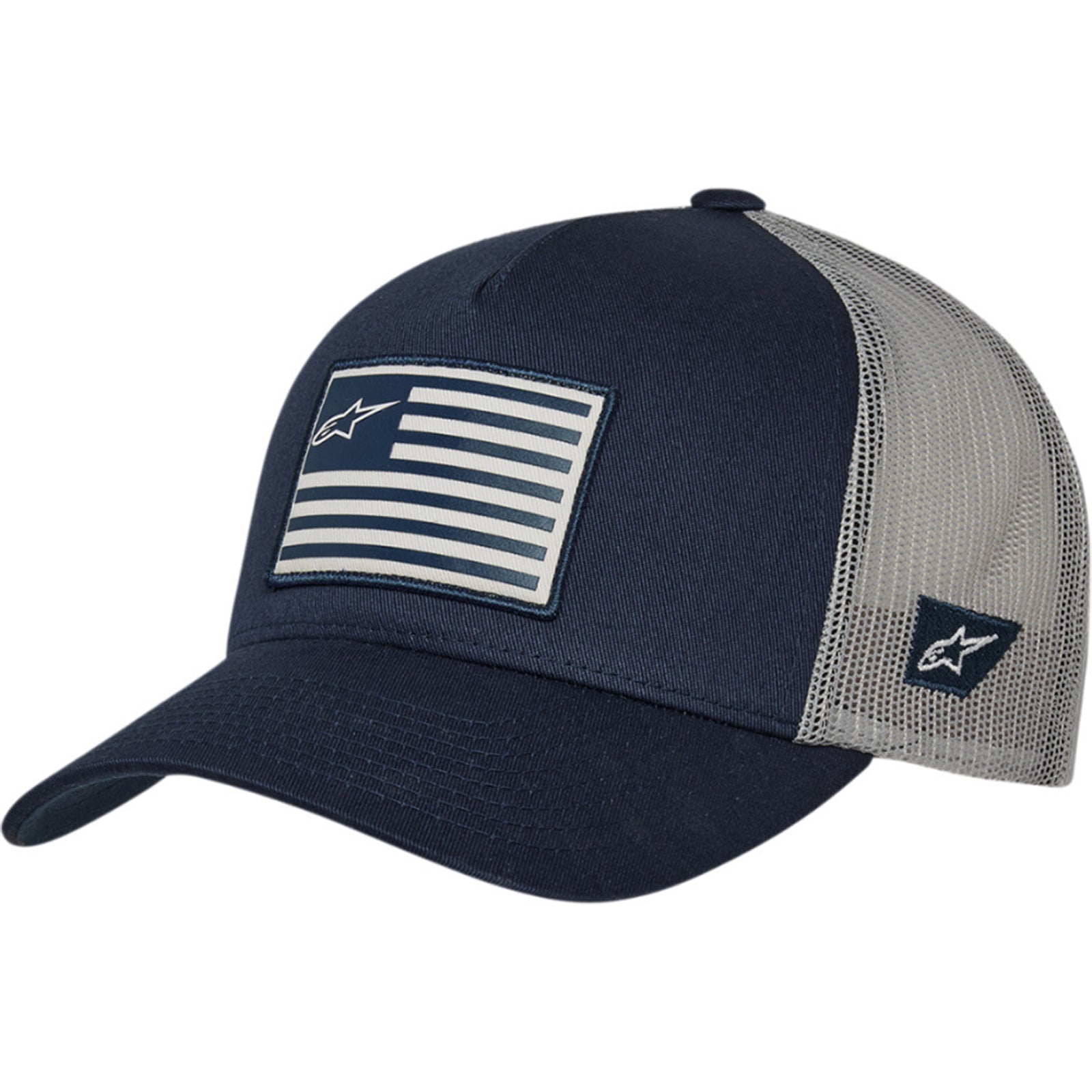 Alpinestars Flag Adult Trucker Adjustable Hats-2501 Alpinestars Flag Adult Trucker Adjustable Hats-2501