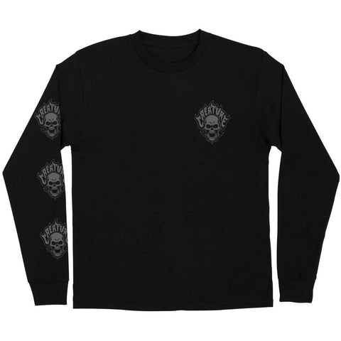 Creature Bonehead Flame Men's Long-Sleeve Shirts (Brand New) Creature Bonehead Flame Men's Long-Sleeve Shirts (Brand New)