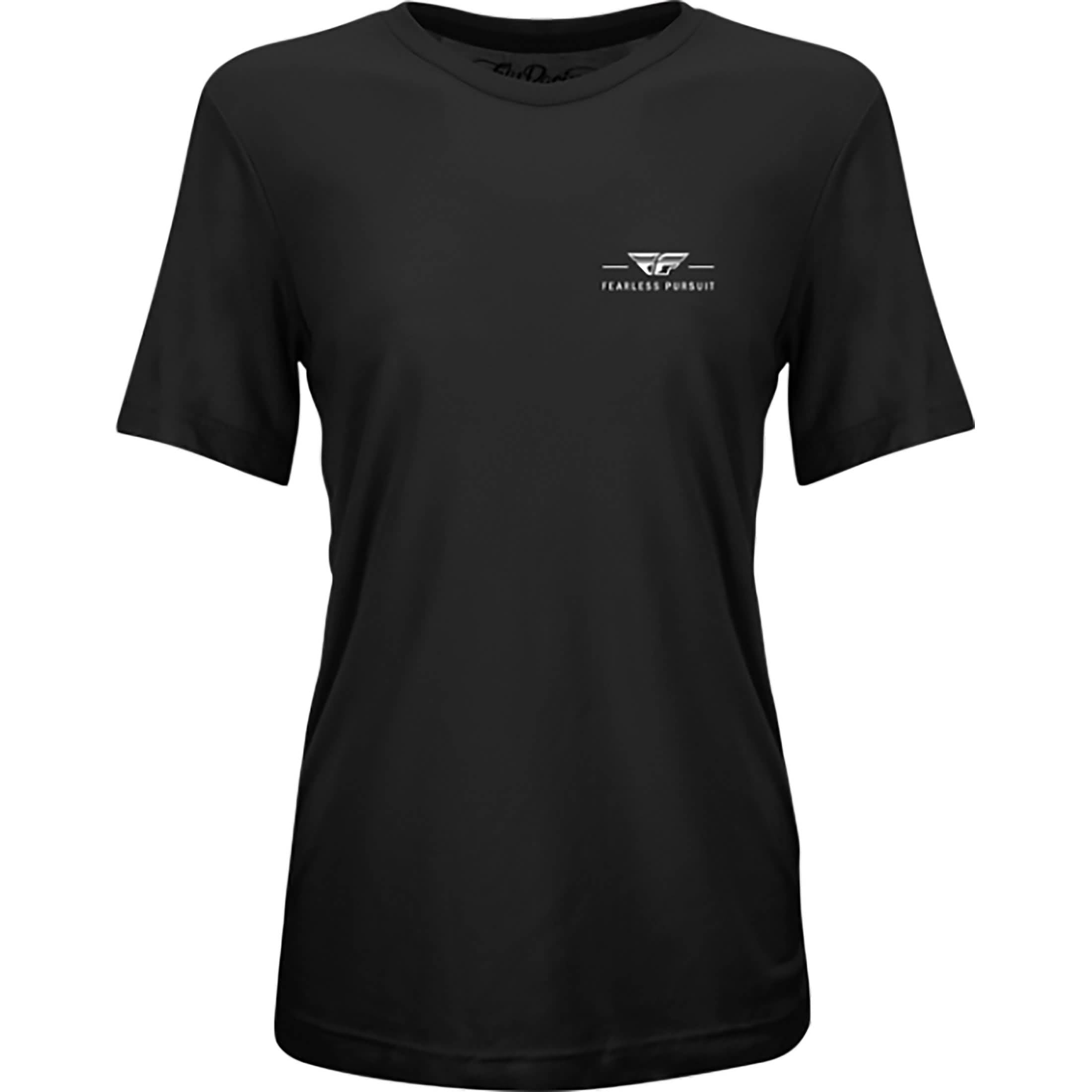 Fly Racing Motto Women's Short-Sleeve Shirts-356 Fly Racing Motto Women's Short-Sleeve Shirts-356
