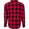 Fly Racing Tek Flannel Men's Button Up Long-Sleeve Shirts-354 Fly Racing Tek Flannel Men's Button Up Long-Sleeve Shirts