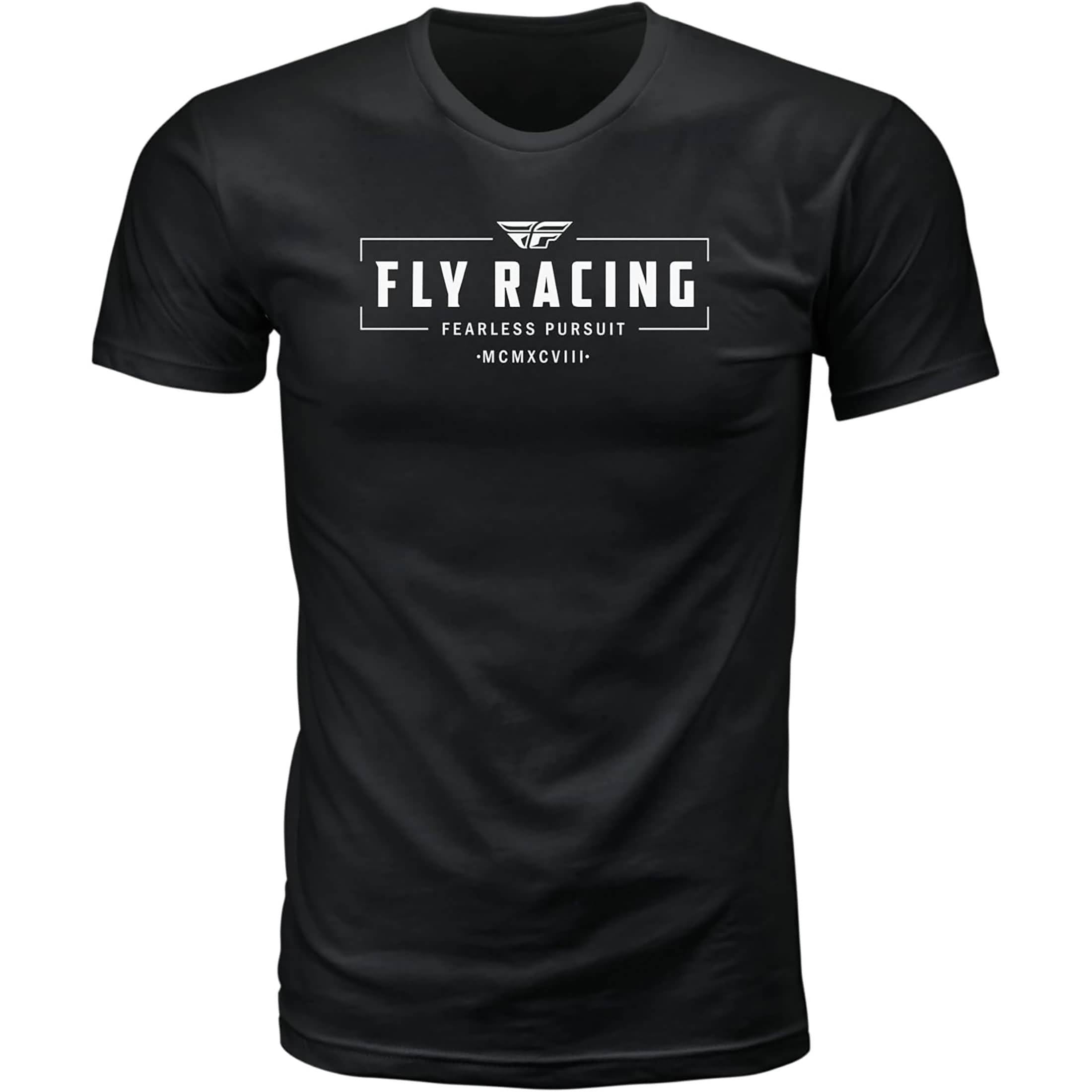 Fly Racing Motto Men's Short-Sleeve Shirts-352 Fly Racing Motto Men's Short-Sleeve Shirts-352
