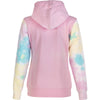 Fly Racing Tie-Dye Women's Hoody Zip Sweatshirts-358 Fly Racing Tie-Dye Women's Hoody Zip Sweatshirts