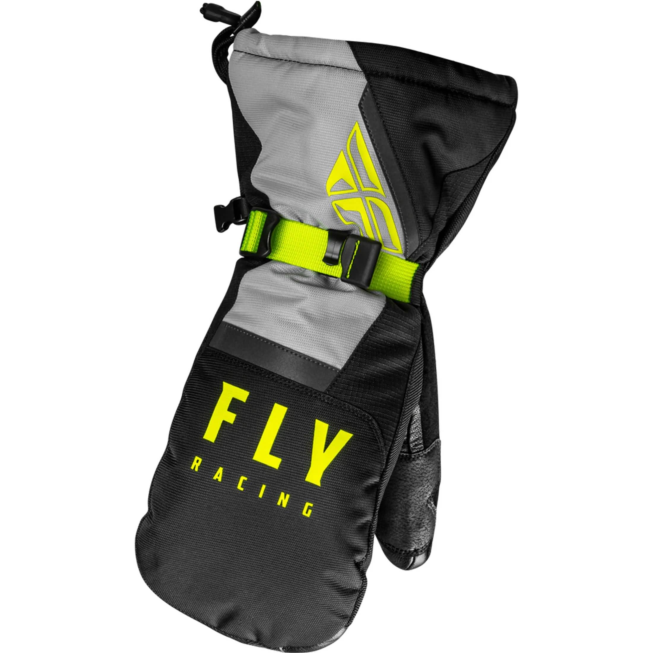 Fly Racing Cascade Mittens Adult Snow Gloves-363 Fly Racing Cascade Mittens Adult Snow Gloves-363