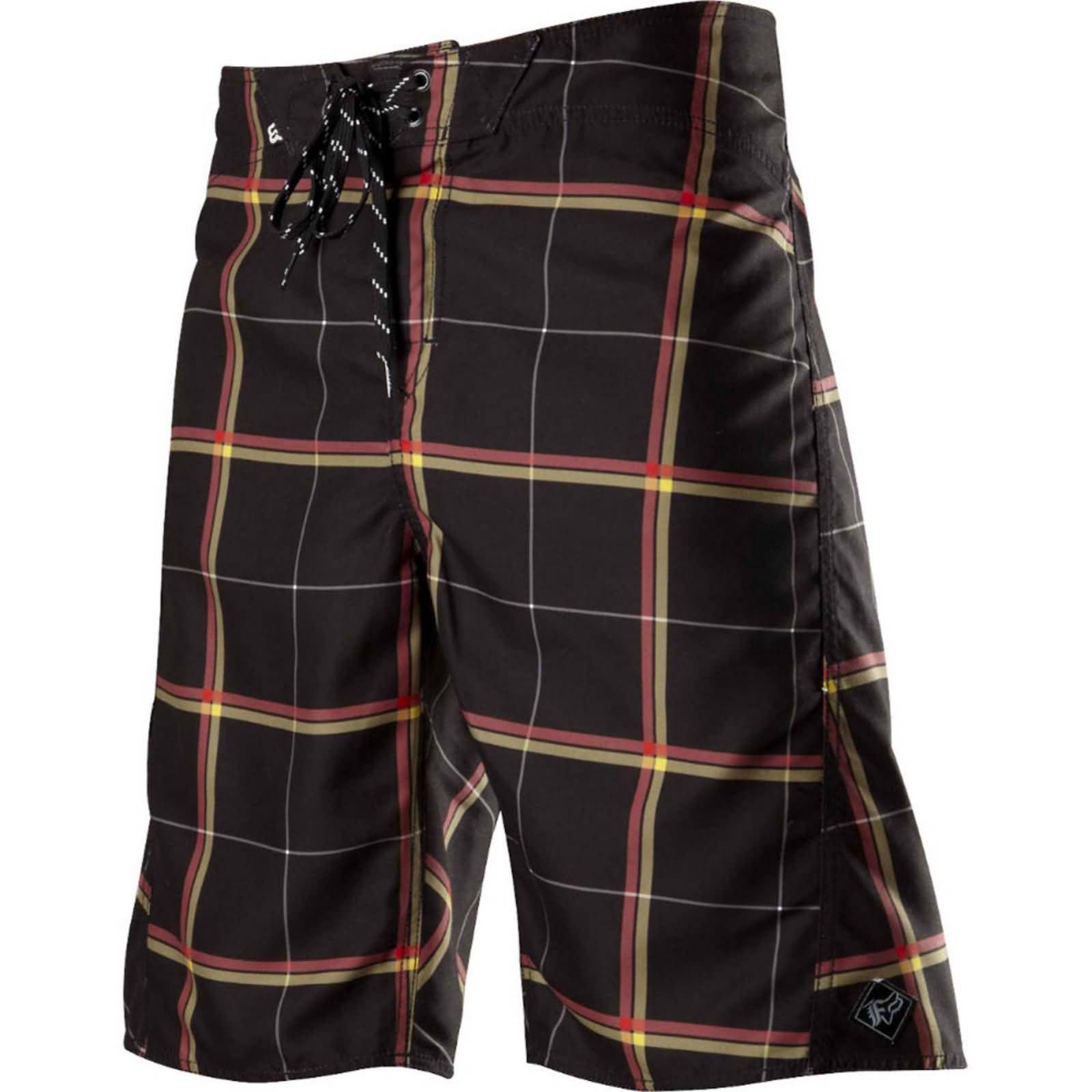 Fox Racing Lloyd Plaid Men's Boardshort Shorts-41103 Fox Racing Lloyd Plaid Men's Boardshort Shorts-41103