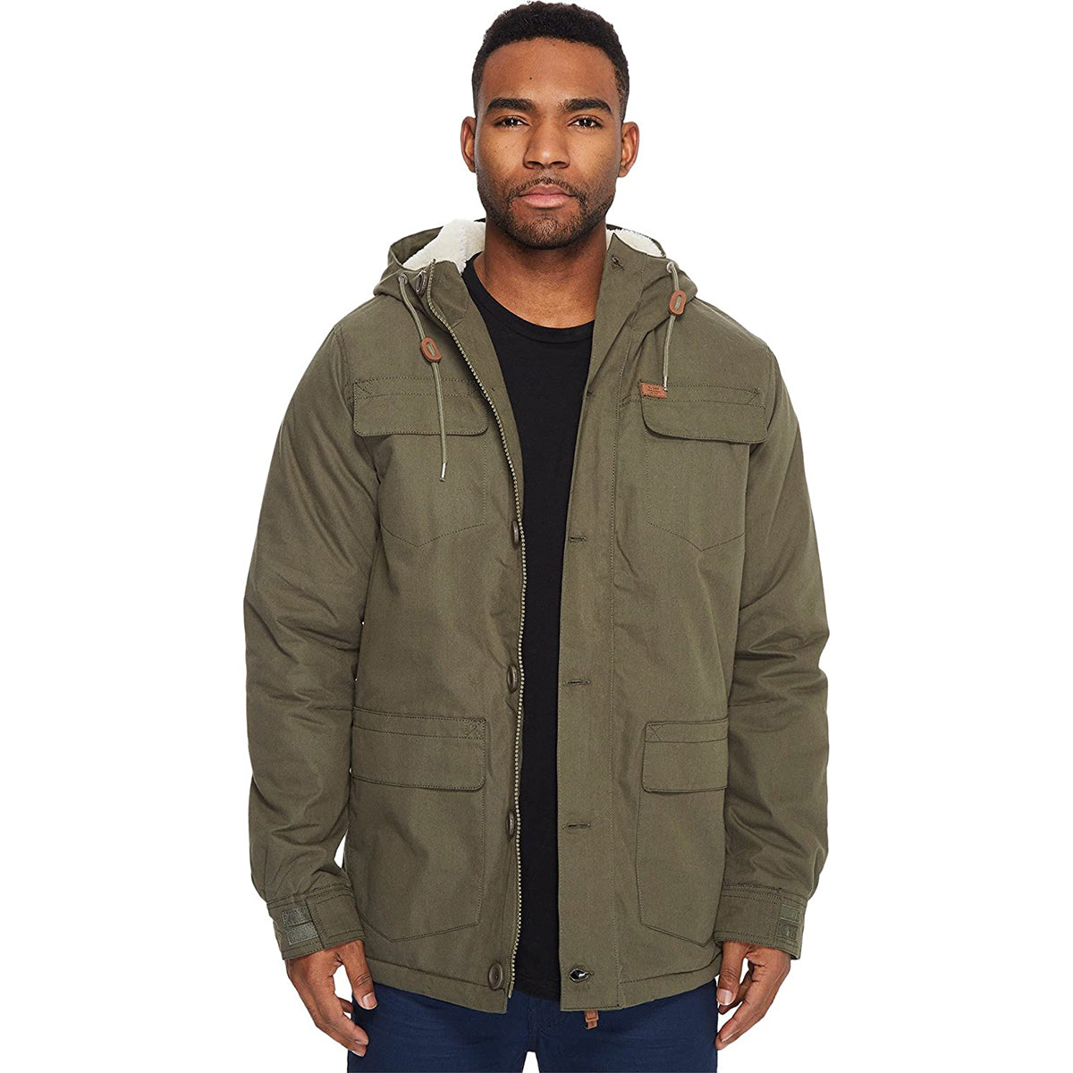 Globe Goodstock Thermal Parka Men's Jackets-GB01637013 Globe Goodstock Thermal Parka Men's Jackets-GB01637013