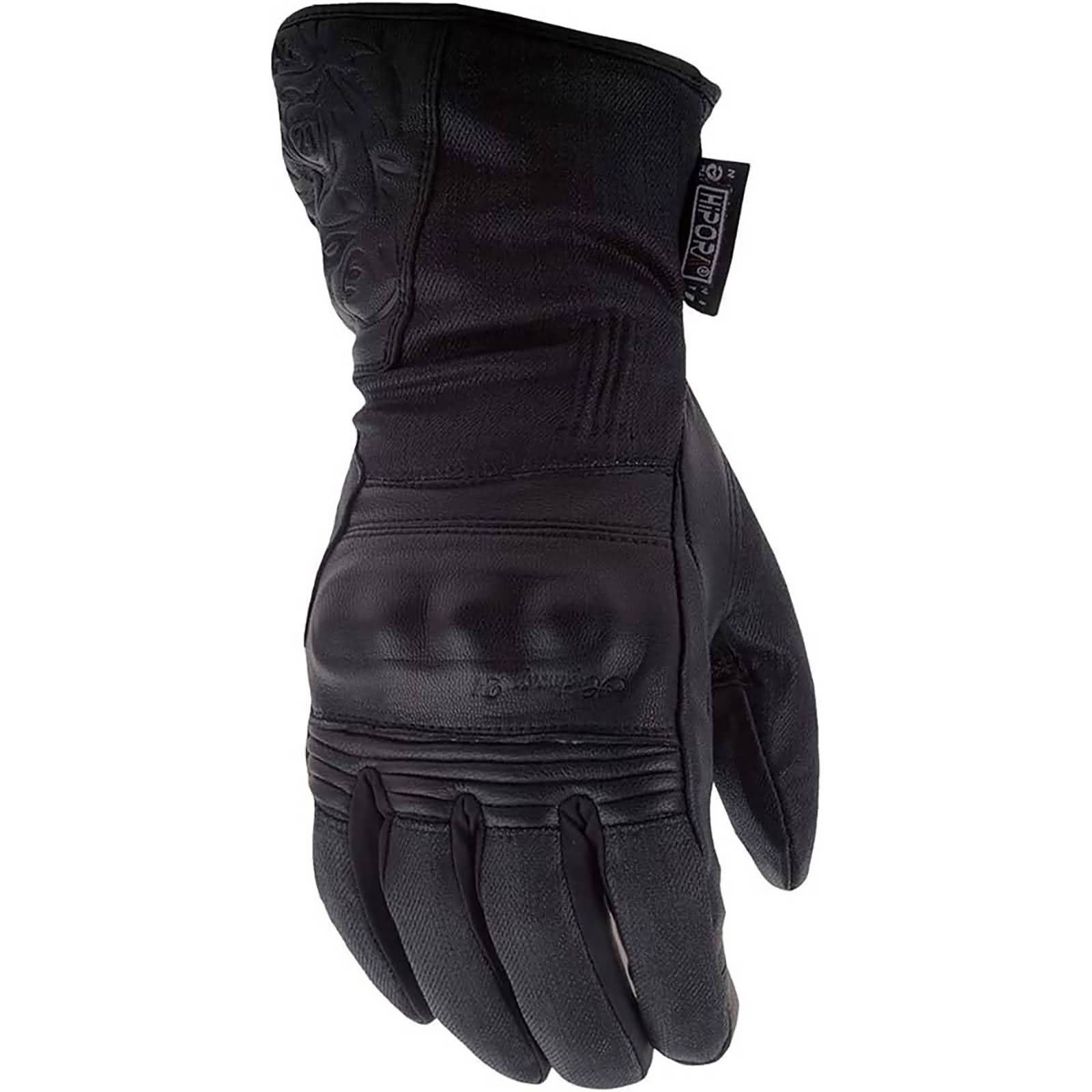 Highway 21 Black Rose Women's Cruiser Gloves-489 Highway 21 Black Rose Women's Cruiser Gloves-489