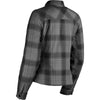 Icon Fallblock Flannel Women's Button Up Long-Sleeve Shirts-2822 Icon Fallblock Flannel Women's Button Up Long-Sleeve Shirts