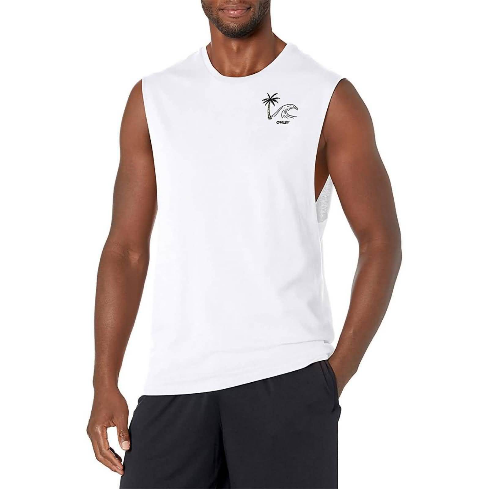 Oakley Sunrise B1b Muscle Men's Tank Shirts-FOA402546 Oakley Sunrise B1b Muscle Men's Tank Shirts-FOA402546