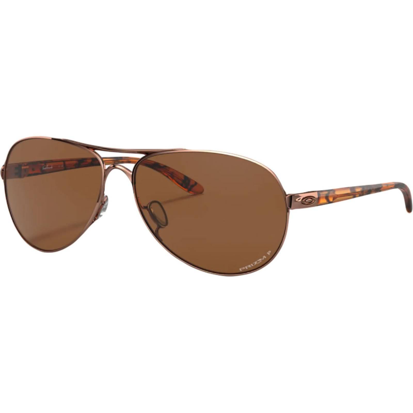 Oakley Feedback Prizm Women's Aviator Polarized Sunglasses-OO4079 Oakley Feedback Prizm Women's Aviator Polarized Sunglasses-OO4079