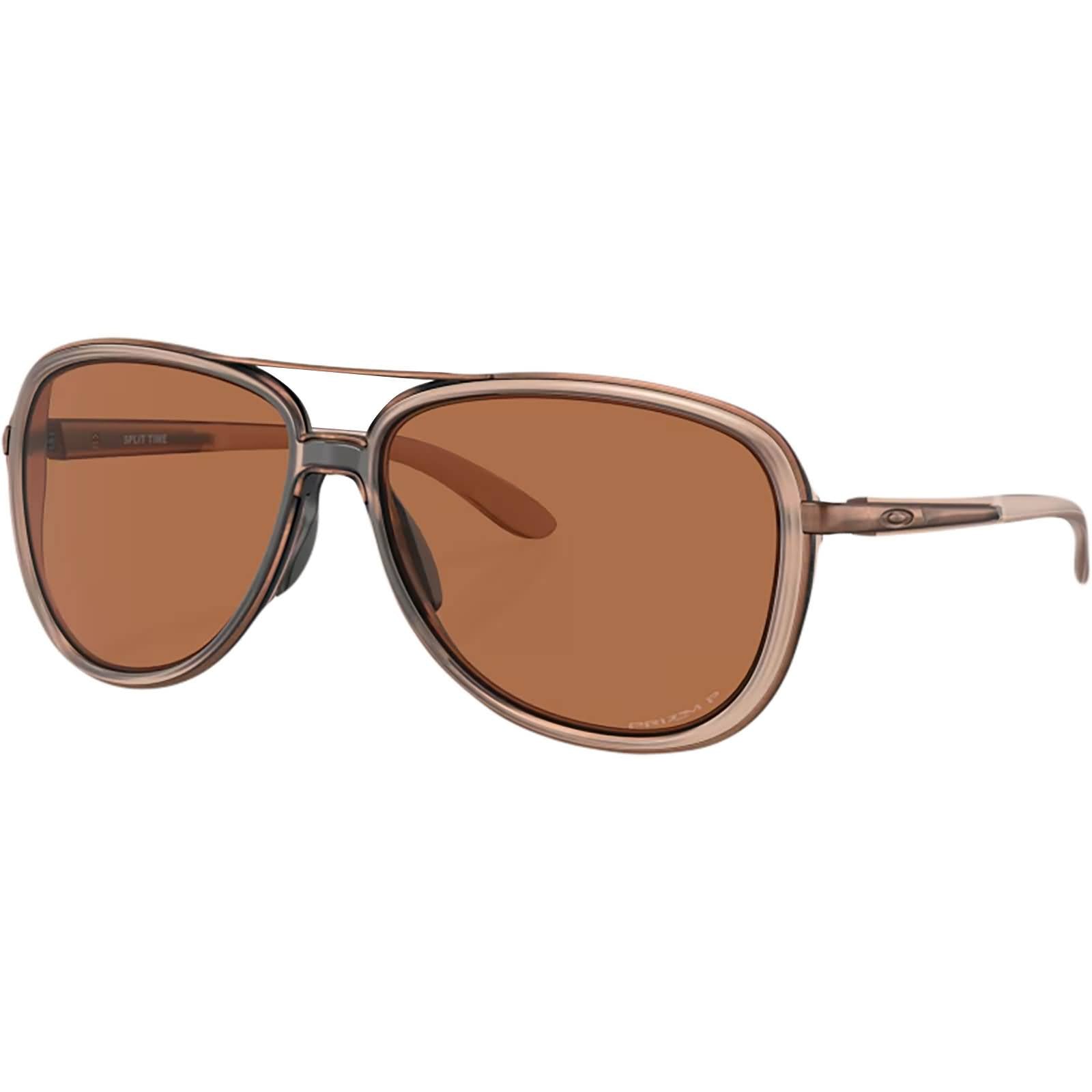 Oakley Split Time Prizm Women's Aviator Polarized Sunglasses-OO4129 Oakley Split Time Prizm Women's Aviator Polarized Sunglasses-OO4129