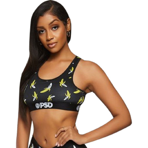 PSD Bananas Sports Bra Women's Top Underwear (Refurbished, Without Tags) PSD Bananas Sports Bra Women's Top Underwear (Refurbished, Without Tags)