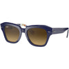 Blue On Stripes Orange / Blue / Brown Gradient Dark Brown Blue On Stripes Orange / Blue / Brown Gradient Dark Brown