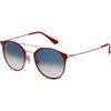 Silver On Top Bordeaux / Clear Gradient Blue Silver On Top Bordeaux / Clear Gradient Blue