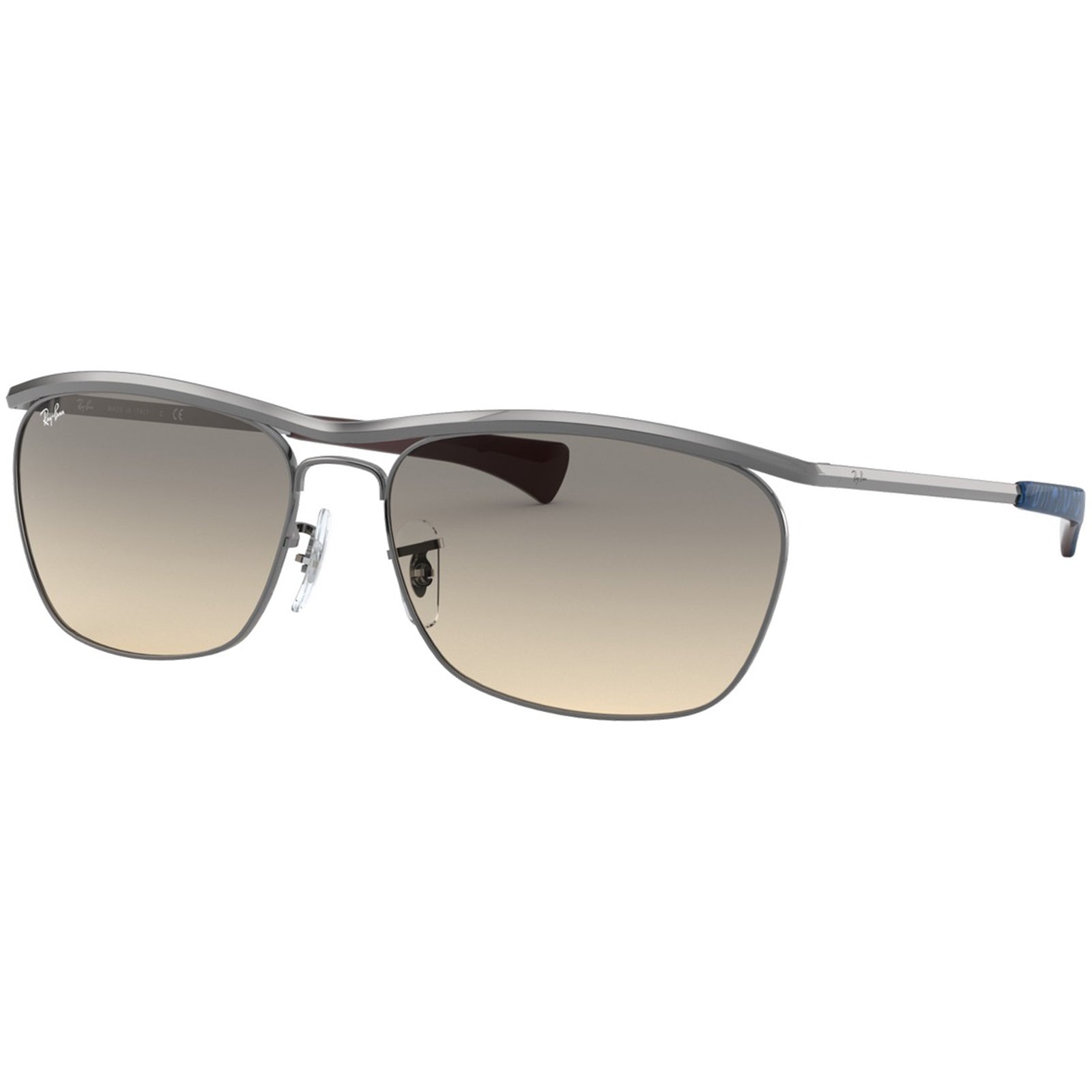 Ray-Ban RB3619 Olympian II Deluxe Rectangular Adult Lifestyle Sunglasses-0RB3619 Ray-Ban RB3619 Olympian II Deluxe Rectangular Adult Lifestyle Sunglasses-0RB3619
