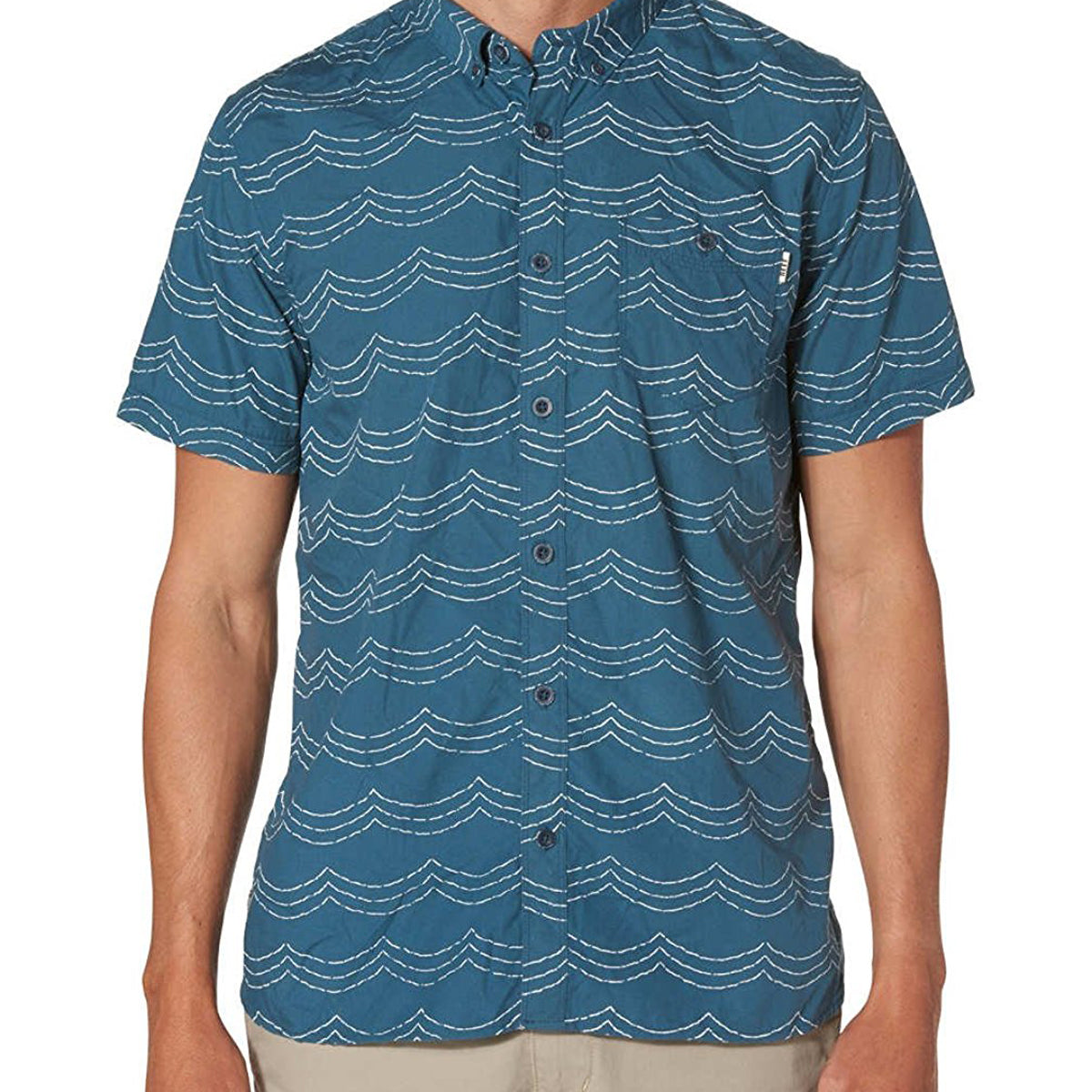 Reef Future Men's Button-Up Short-Sleeve Shirts-RF-0A-2YCZIND Reef Future Men's Button-Up Short-Sleeve Shirts-RF-0A-2YCZIND