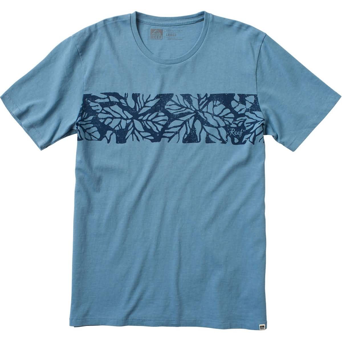 Reef Leafy Crew Men's Short-Sleeve Shirts-RF-0A2YDBlU Reef Leafy Crew Men's Short-Sleeve Shirts-RF-0A2YDBlU