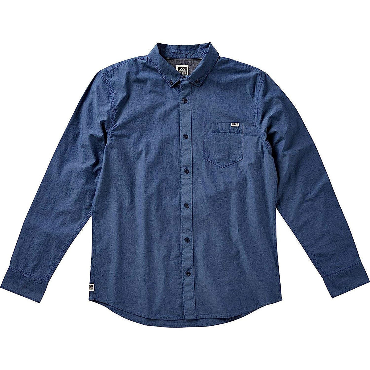 Reef Washed Out II Men's Button Up Long-Sleeve Shirts-RF0A35YX Reef Washed Out II Men's Button Up Long-Sleeve Shirts-RF0A35YX
