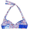 Roxy Print Strappy Love Reversible Athletic Triangle Women's Top Swimwear-ERJX303380 Roxy Print Strappy Love Reversible Athletic Triangle Women's Top Swimwear (Brand New)