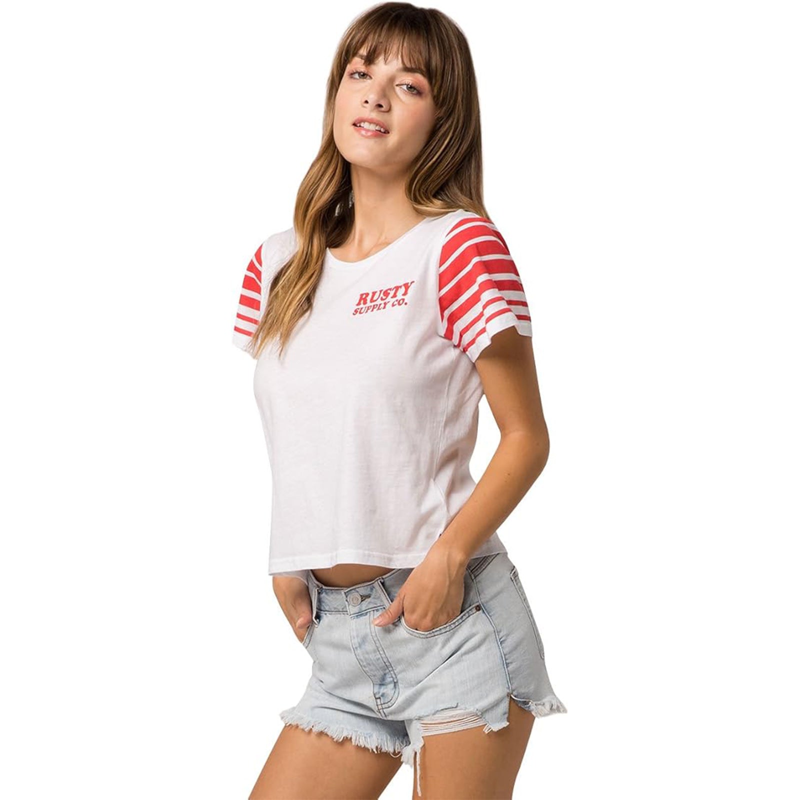 Rusty Century Women's Short-Sleeve Shirts-1802 Rusty Century Women's Short-Sleeve Shirts-1802